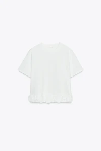 TEXTURED ROSE T-SHIRT