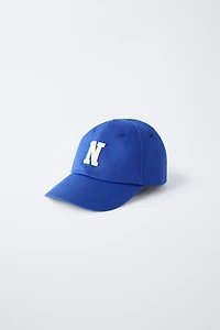 INITIAL EMBROIDERED CAP
