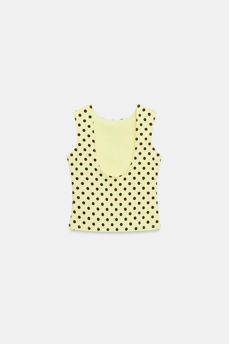 POLKA DOT T-SHIRT