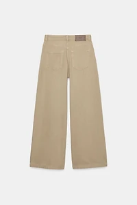 Z1975 HIGH WAIST WIDE LEG JEANS WITH DARTS