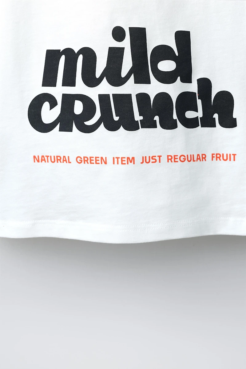 APPLE PRINT T-SHIRT