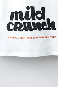 APPLE PRINT T-SHIRT