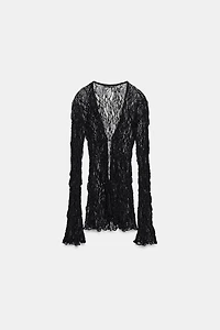 LACE BUCKLE TOP