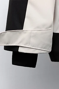 COLOR BLOCK WATER RESISTANT AND WINDPROOF JACKET