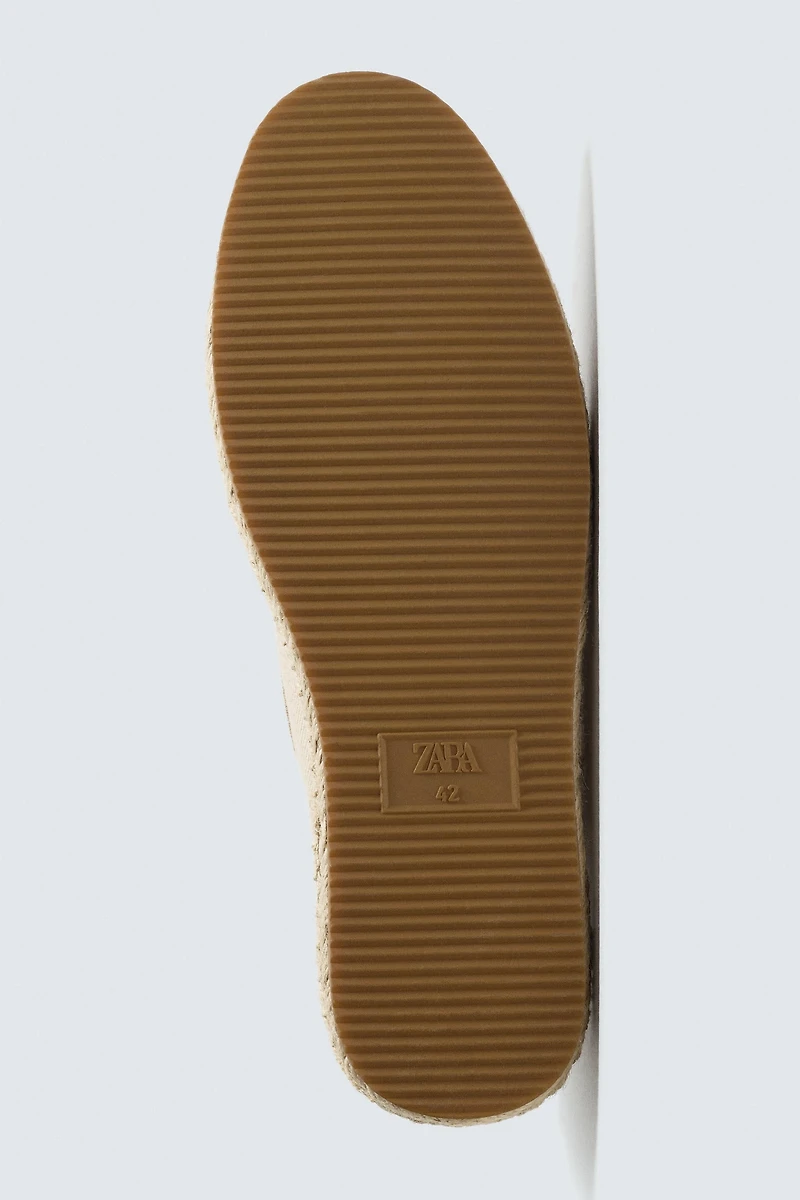 FABRIC ESPADRILLES