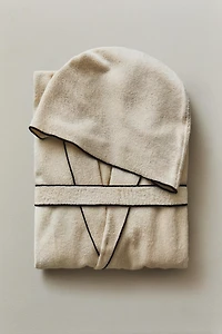 OVERLOCK COTTON BATHROBE (320 GXM²)