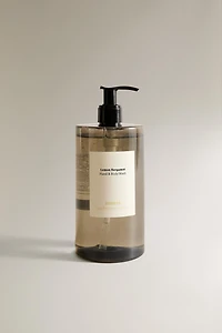 (500 ML) SAVON LIQUIDE POUR LES MAINS ET LE CORPS LEMON BERGAMOT