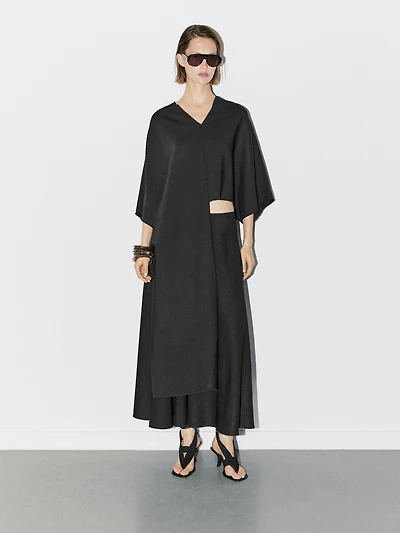 Flowing flounce skirt - STUDIO