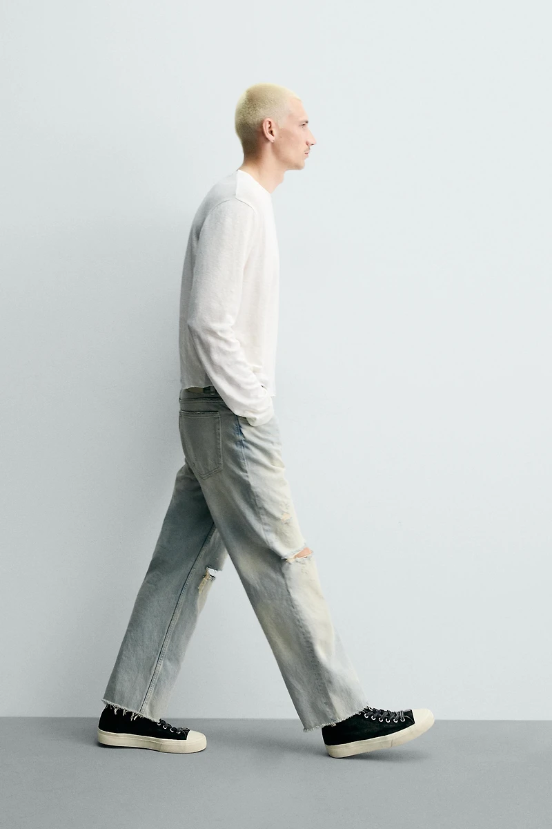 JEAN DROIT COUPE COURTE