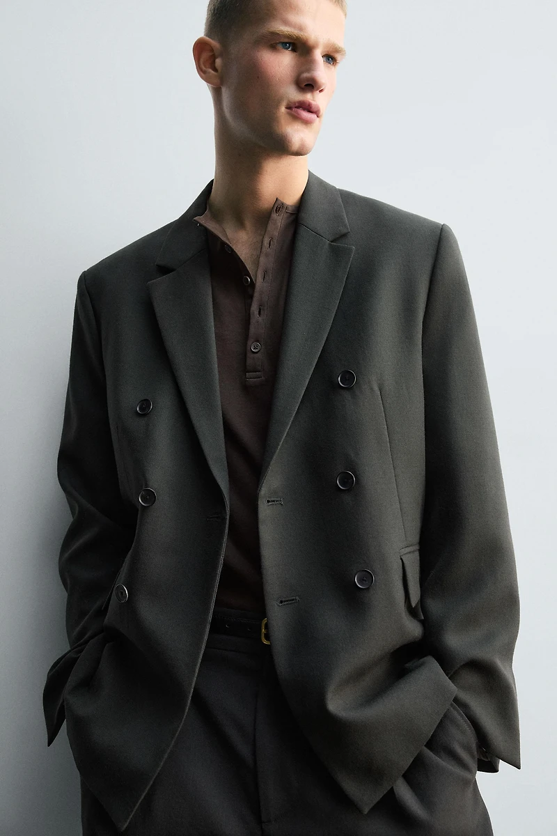 100% WOOL LIMITED EDITION SUIT BLAZER