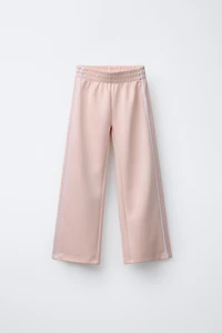 MESH SIDE STRAIGHT LEG PANTS