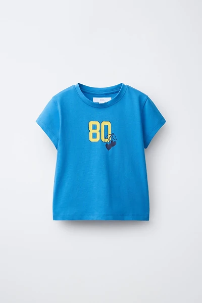 PRINTED TEXT T-SHIRT