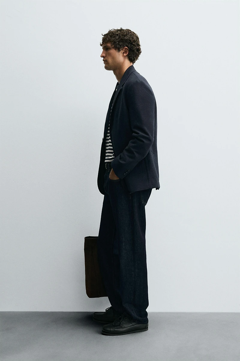 BLAZER REGULAR FIT STRUCTURÉ