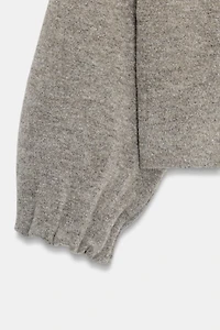 KNIT BOMBER JACKET