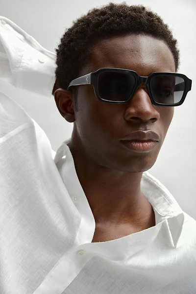 Rectangular sunglasses