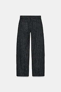 ZW COLLECTION STRIPED BALLOON PANTS