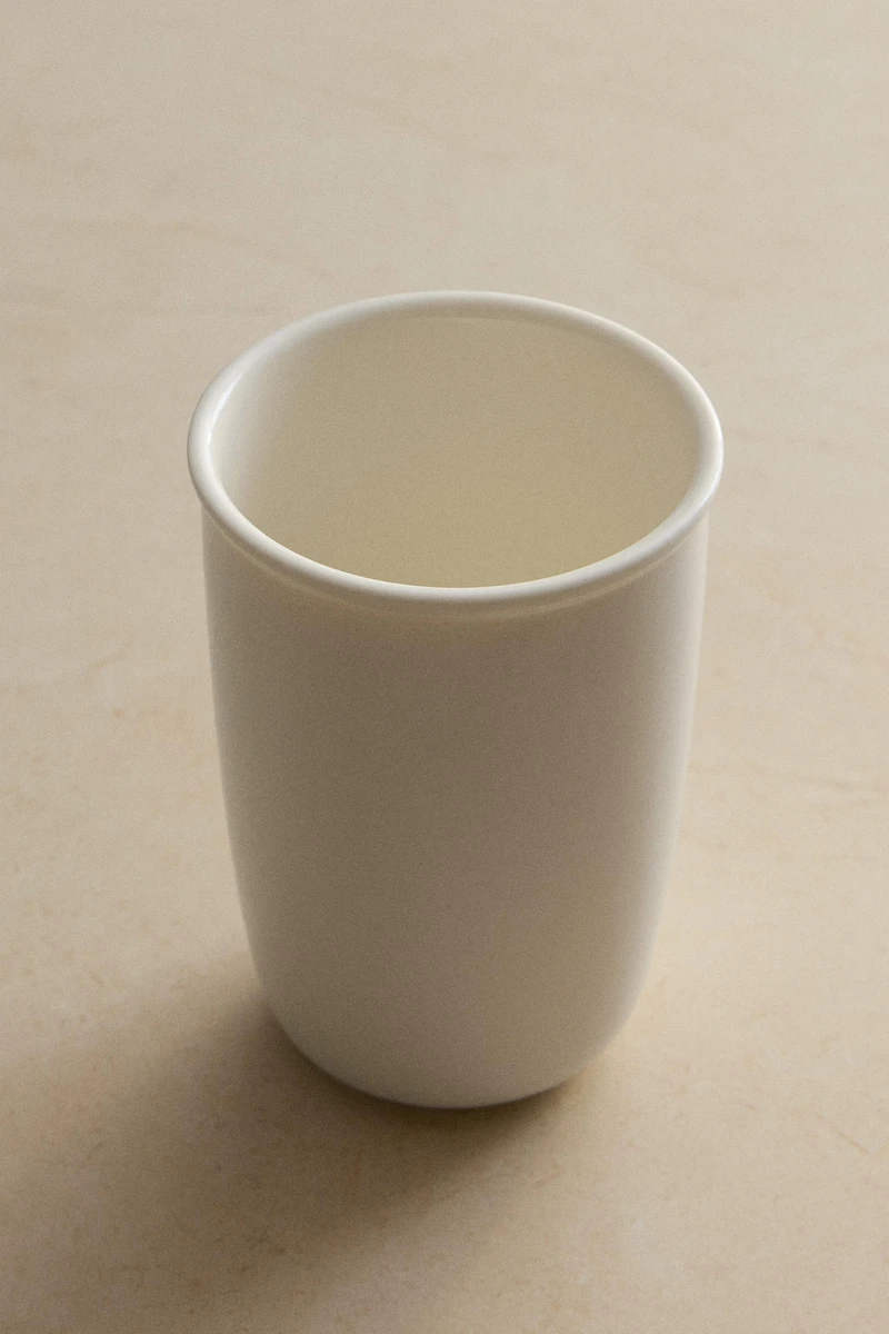 CERAMIC TOOTHBRUSH TUMBLER