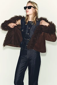 Z1975 DENIM BELTED VEST