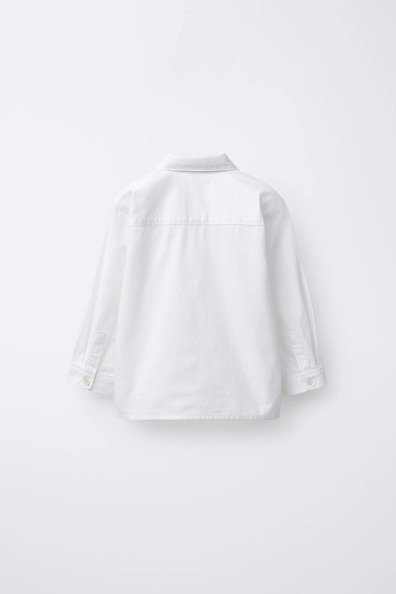 CHEMISE À NŒUD PAPILLON DÉTACHABLE