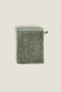 COTTON TERRYCLOTH BATH MITT