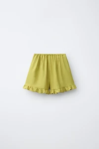 100% LINEN SHORTS