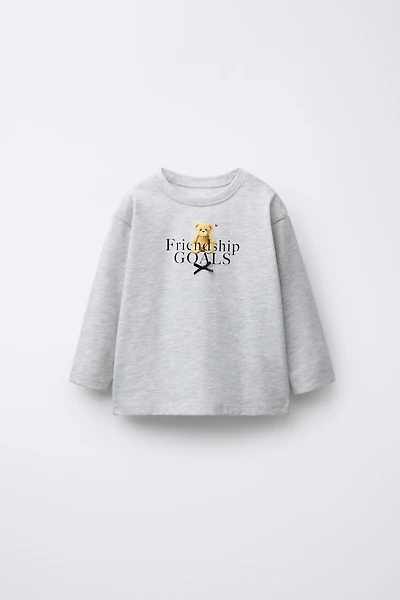 T-SHIRT ANIMAUX NŒUD