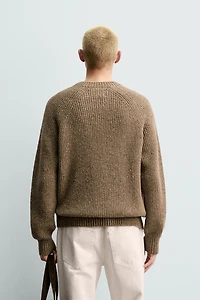 PURL KNIT FLECKED JUMPER ORIGINS