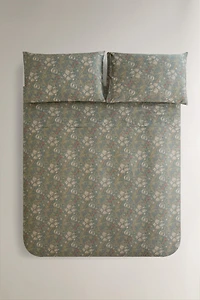 MORRIS & CO. COTTON SATEEN DUVET COVER