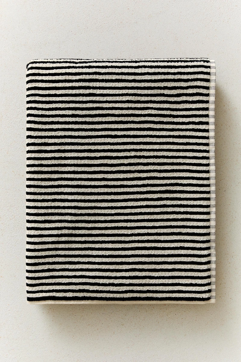 DYED THREAD COTTON BATH TOWEL