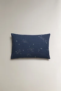 KIDS' SPACE STRIPE PILLOWCASE
