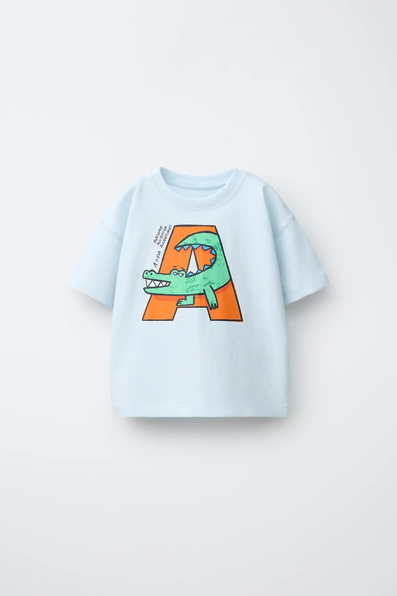 ANIMAL PRINT T-SHIRT