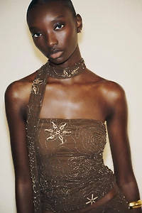 TOP FOULARD FANTAISIE