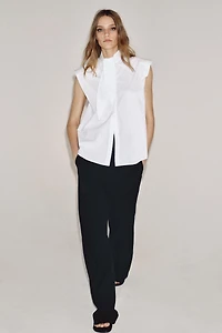 CHEMISE À RAYURES AVEC NŒUDS ZW COLLECTION