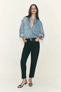 Z.01 HIGH WAIST COMFORT MOM FIT JEANS