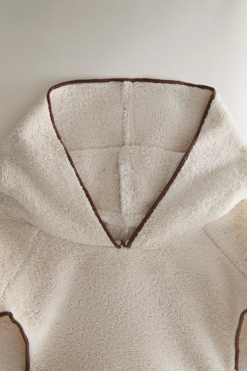 COTTON PET BATHROBE