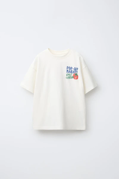T-SHIRT À IMPRIMÉ ALIMENTAIRE