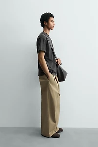 T-SHIRT COUPE BOXY LAVÉ