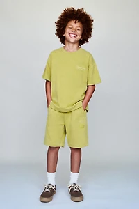 INTERLOCK T-SHIRT AND BERMUDA SET
