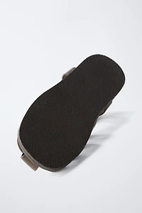 LEATHER FISHERMAN SANDALS WITH BUCKLE
