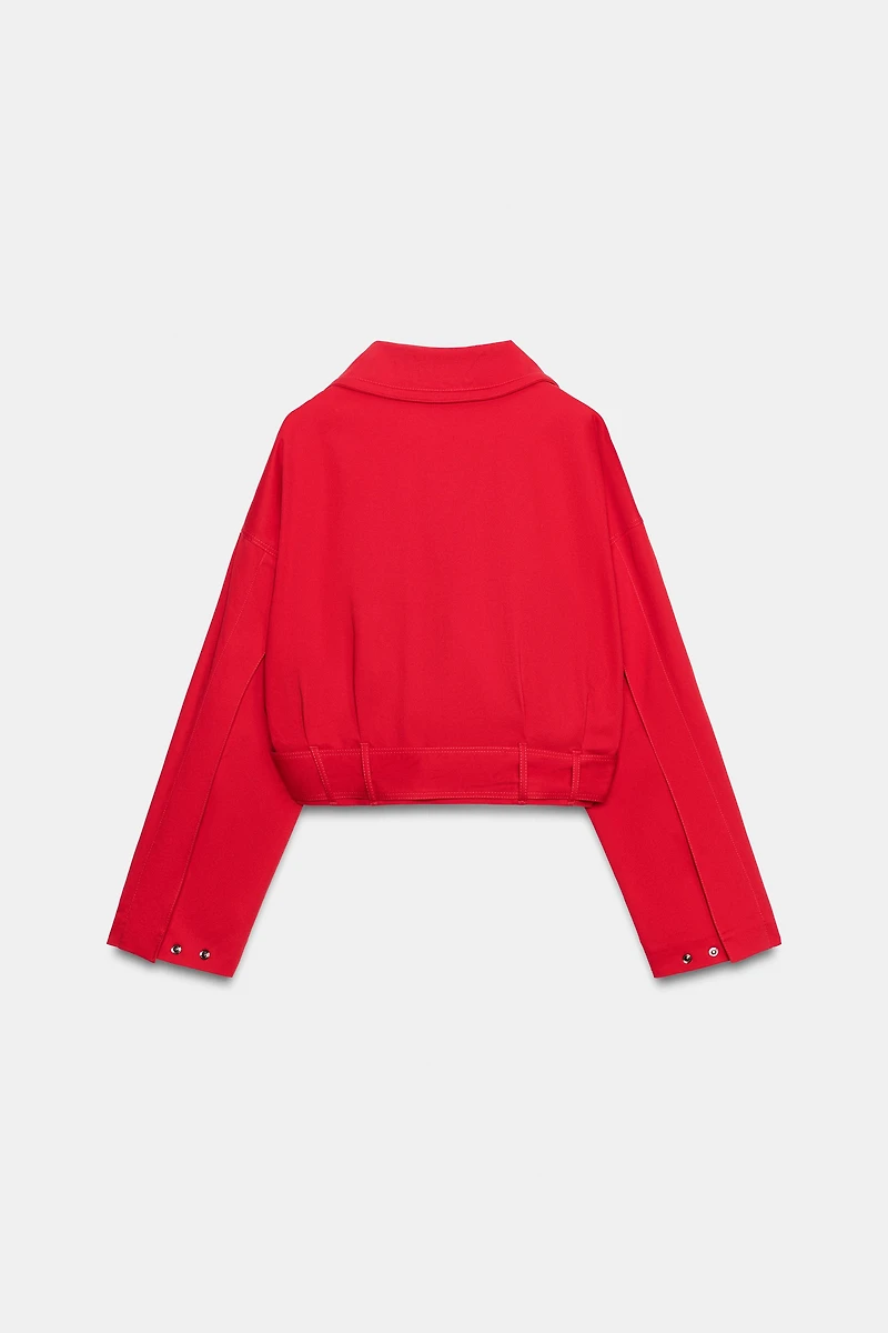 ZW COLLECTION BELTED JACKET