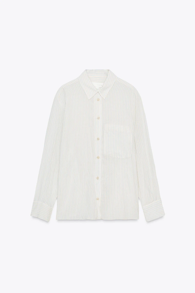 CHEMISE FROISSÉE RAYURES ZW COLLECTION