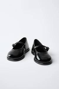 PATENT BALLET FLATS