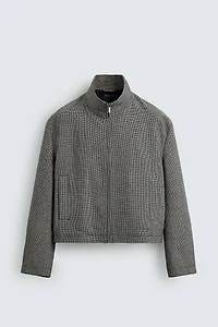 HOUNDSTOOTH OVERSHIRT