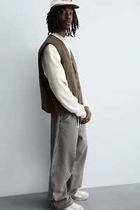 STITCHED PUFFER VEST