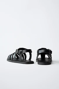 BUCKLED FISHERMAN SANDALS