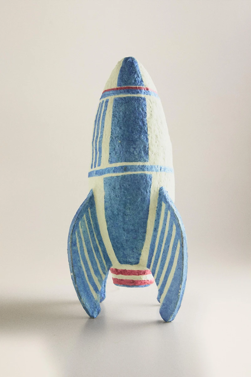 KIDS' DECORATIVE ROCKET HANGING ORNAMENT