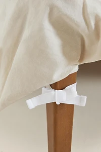 FADED LINEN BEDSKIRT
