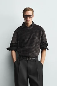 WASHED STRUCTURED T-SHIRT