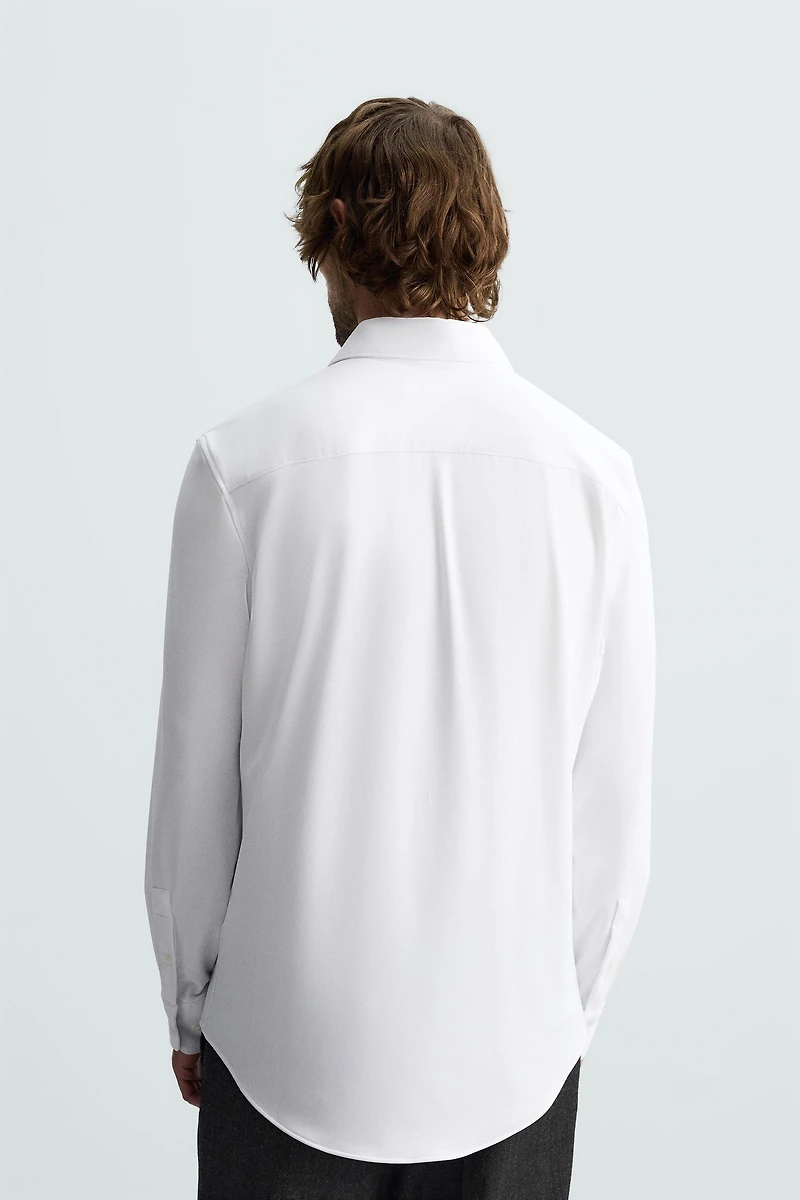 CHEMISE ÉLASTIQUE TEXTURÉE