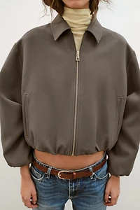 VESTE BALLON ZIPPÉE